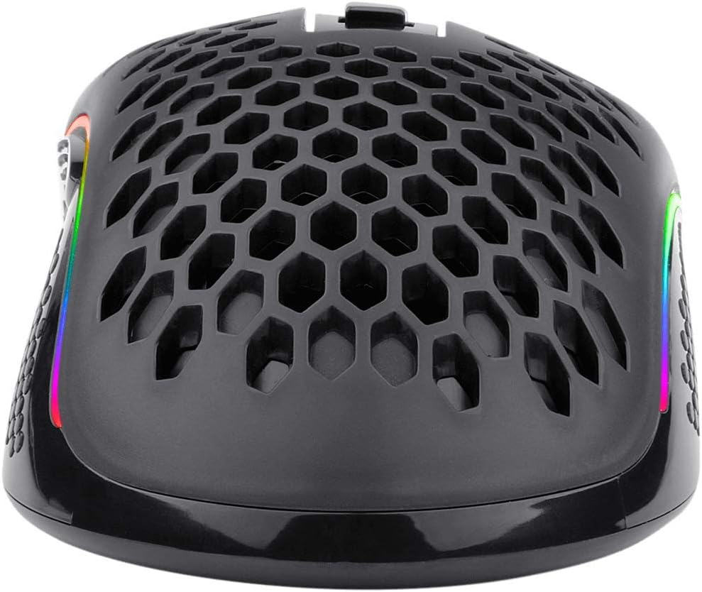 Redragon M988 Storm Elite Lightweight RGB Gaming Mouse, 85g Ultralight Honeycomb Shell - 16,000 DPI Optical Sensor - 8 Programmable Buttons - Precise Registration - Super-Lite Cable Redragon M988 Storm Elite Lightweight RGB Gaming Mouse, 85g Ultralight Honeycomb Shell - 16,000 DPI Optical Sensor - 8 Programmable Buttons - Precise Registration - Super-Lite Cable